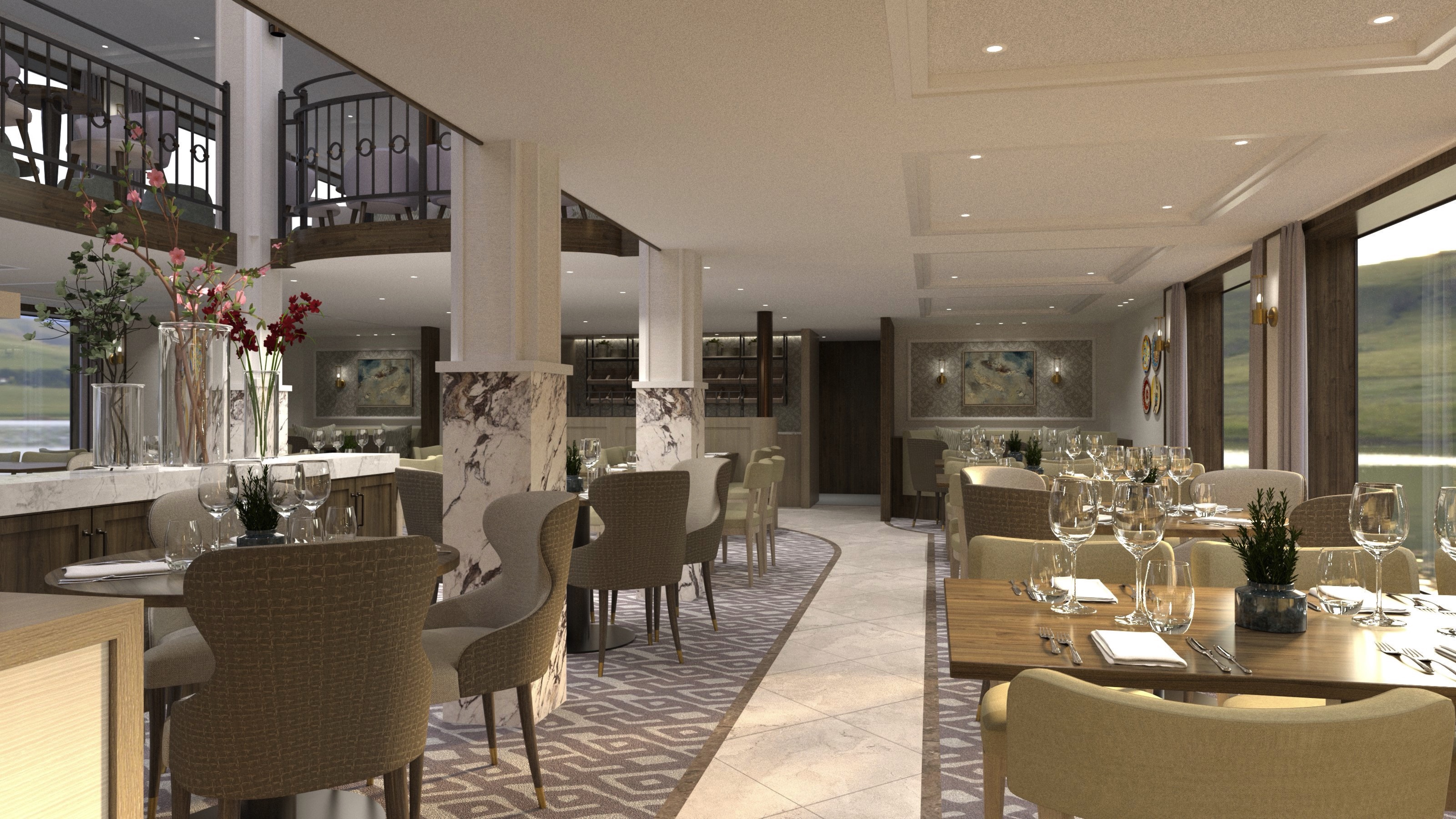 MS Riviera Rose - Restaurant